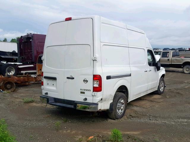 1N6BF0LY7FN803020 - 2015 NISSAN NV 2500 WHITE photo 4