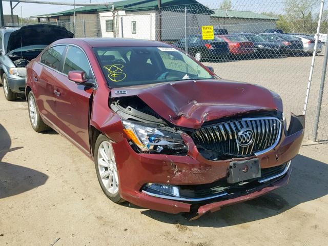 1G4GB5G39FF227629 - 2015 BUICK LACROSSE RED photo 1