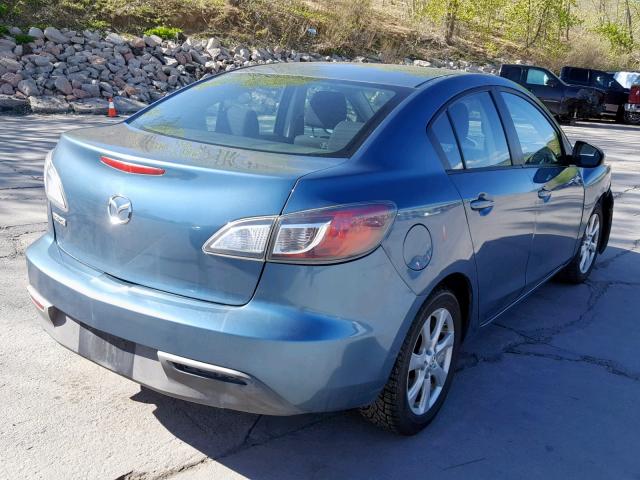 JM1BL1SF6A1352566 - 2010 MAZDA 3 I BLUE photo 4