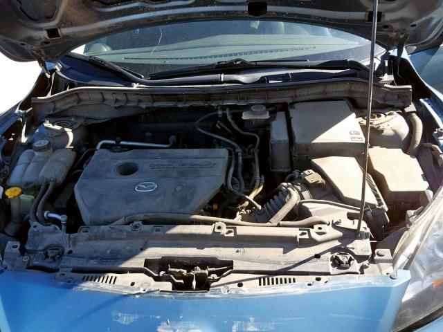 JM1BL1SF6A1352566 - 2010 MAZDA 3 I BLUE photo 7