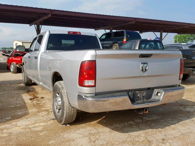 3D7TP2CT6BG574469 - 2011 DODGE RAM 2500 SILVER photo 3