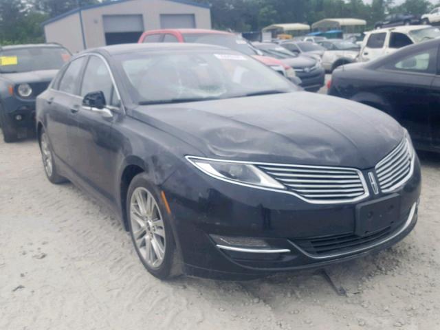 3LN6L2LU5ER804373 - 2014 LINCOLN MKZ HYBRID BLACK photo 1