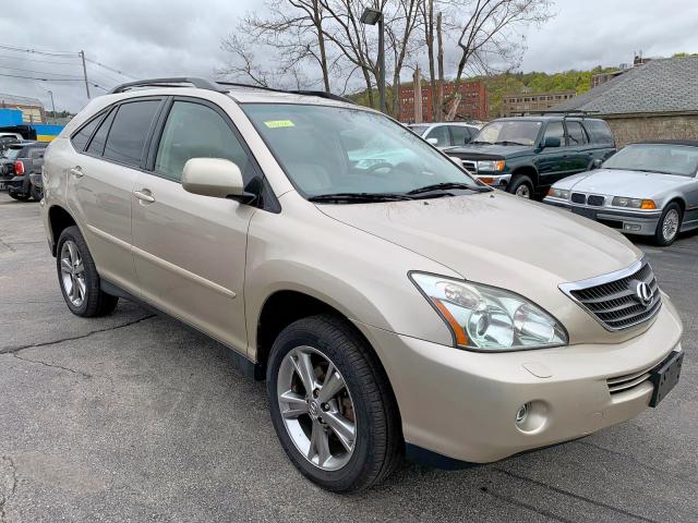 JTJHW31U260008949 - 2006 LEXUS RX 400 TAN photo 1