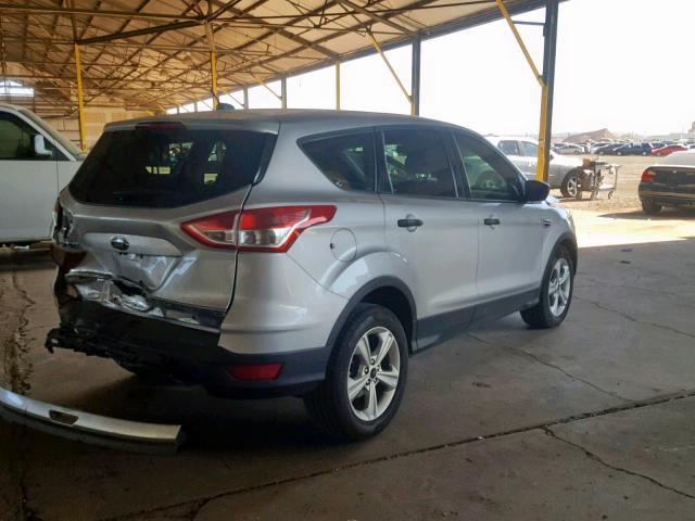 1FMCU0F70EUE53617 - 2014 FORD ESCAPE S SILVER photo 4