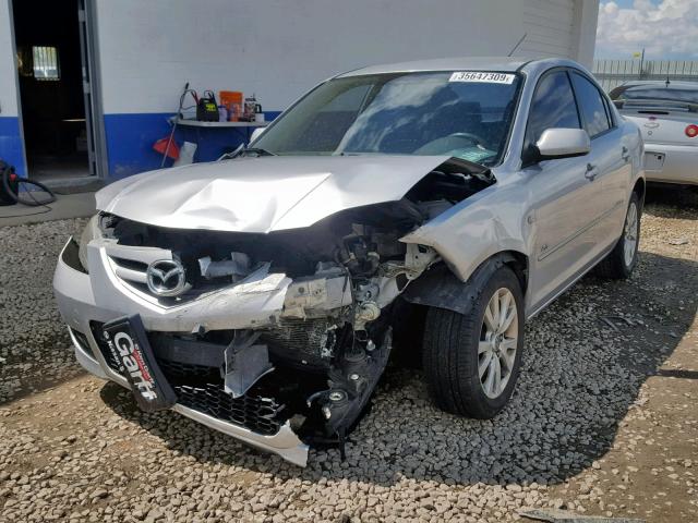 JM1BK324171675106 - 2007 MAZDA 3 S SILVER photo 2