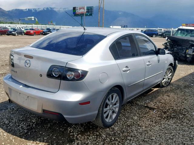 JM1BK324171675106 - 2007 MAZDA 3 S SILVER photo 4