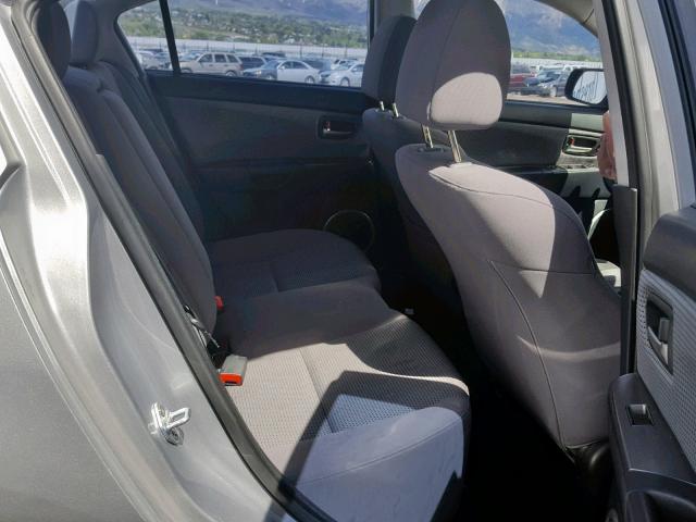 JM1BK324171675106 - 2007 MAZDA 3 S SILVER photo 6