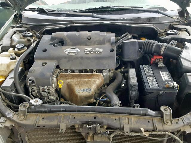 1N4AL11D82C166695 - 2002 NISSAN ALTIMA BAS GREEN photo 7