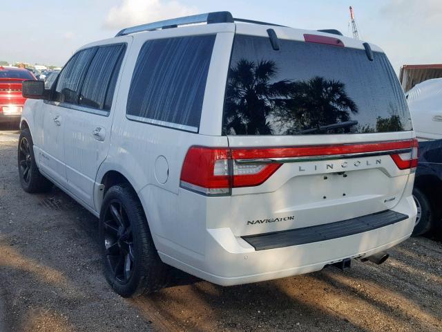 5LMJJ2JT0FEJ05275 - 2015 LINCOLN NAVIGATOR WHITE photo 3