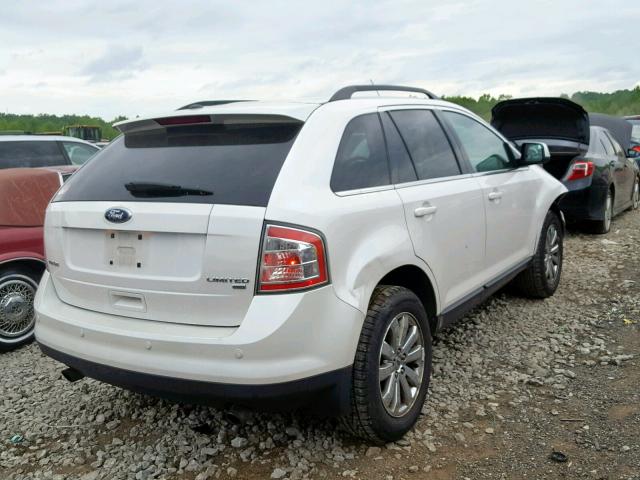 2FMDK4KC3ABA44452 - 2010 FORD EDGE LIMIT WHITE photo 4