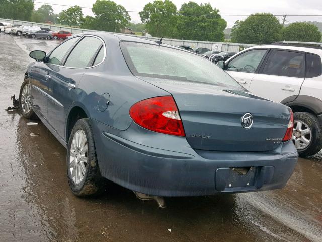 2G4WE587371226148 - 2007 BUICK LACROSSE C BLUE photo 3