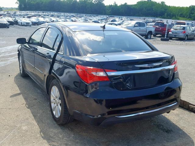 1C3CCBBB6DN732712 - 2013 CHRYSLER 200 TOURIN BLACK photo 3