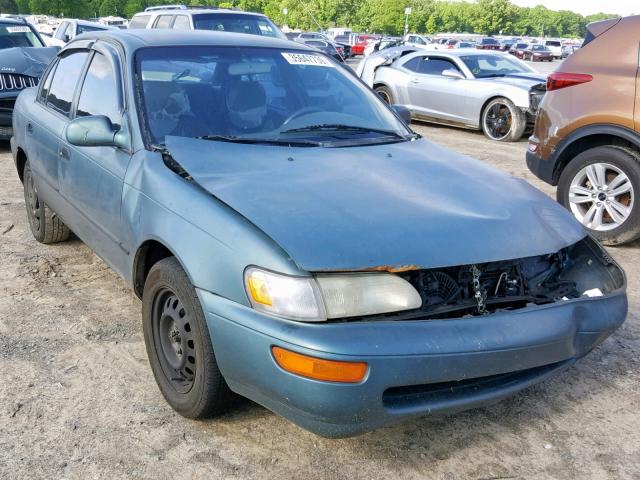 2T1BB02E0TC141348 - 1996 TOYOTA COROLLA DX GREEN photo 1