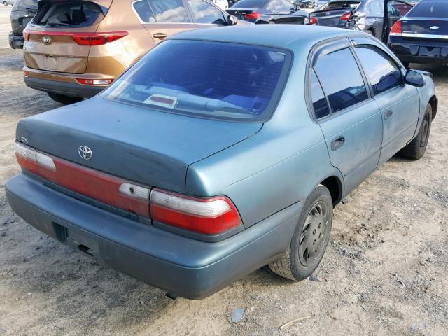 2T1BB02E0TC141348 - 1996 TOYOTA COROLLA DX GREEN photo 4