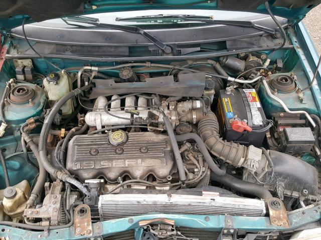 3FASP13J8SR207291 - 1995 FORD ESCORT LX GREEN photo 7