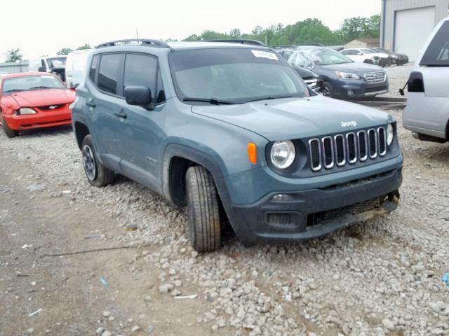 ZACCJBABXJPH77755 - 2018 JEEP RENEGADE S 蓝色 照片 1