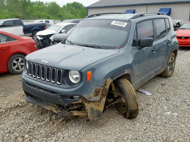ZACCJBABXJPH77755 - 2018 JEEP RENEGADE S 蓝色 照片 2