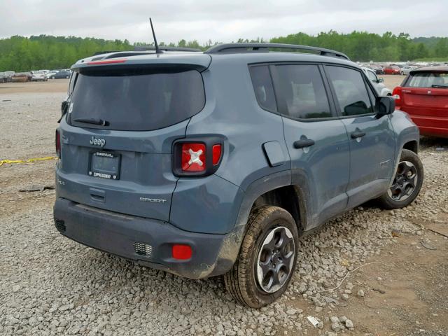 ZACCJBABXJPH77755 - 2018 JEEP RENEGADE S 蓝色 照片 4
