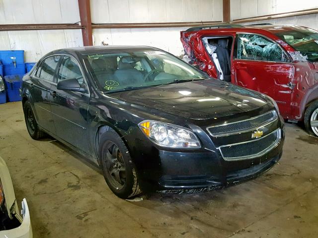 1G1ZB5E12BF152869 - 2011 CHEVROLET MALIBU LS BLACK photo 1
