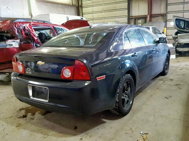 1G1ZB5E12BF152869 - 2011 CHEVROLET MALIBU LS BLACK photo 4