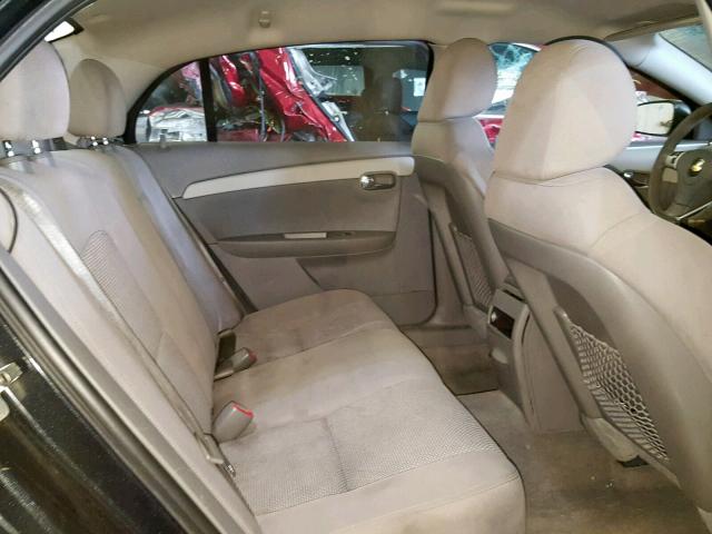 1G1ZB5E12BF152869 - 2011 CHEVROLET MALIBU LS BLACK photo 6