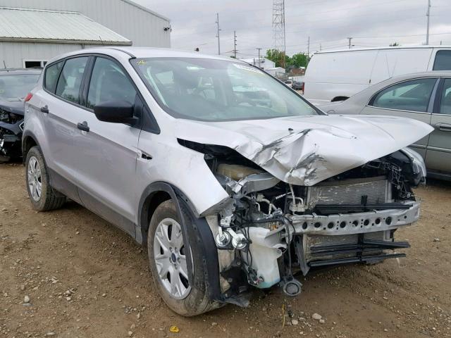 1FMCU0F73GUA65431 - 2016 FORD ESCAPE S SILVER photo 1