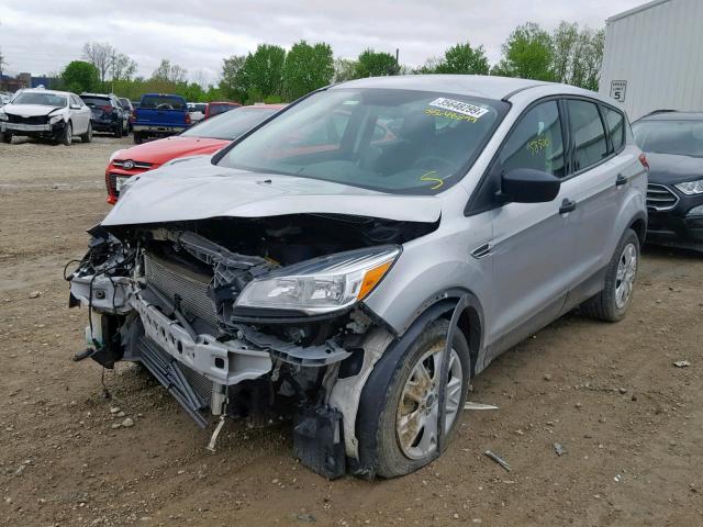 1FMCU0F73GUA65431 - 2016 FORD ESCAPE S SILVER photo 2