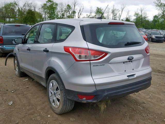 1FMCU0F73GUA65431 - 2016 FORD ESCAPE S SILVER photo 3