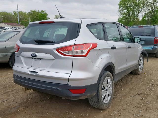 1FMCU0F73GUA65431 - 2016 FORD ESCAPE S SILVER photo 4