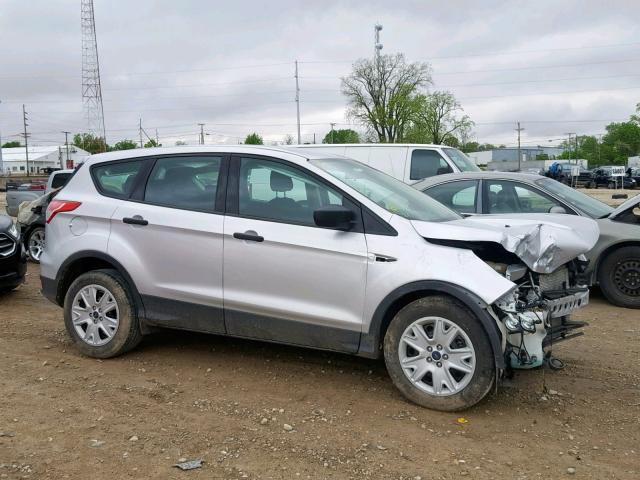 1FMCU0F73GUA65431 - 2016 FORD ESCAPE S SILVER photo 9