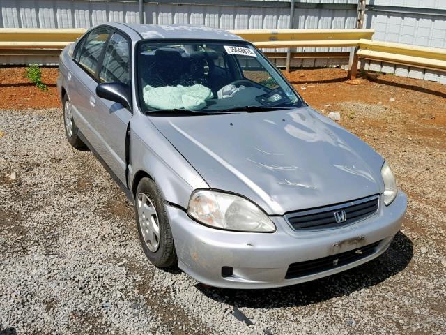 2HGEJ6611YH590823 - 2000 HONDA CIVIC BASE 银色 照片 1