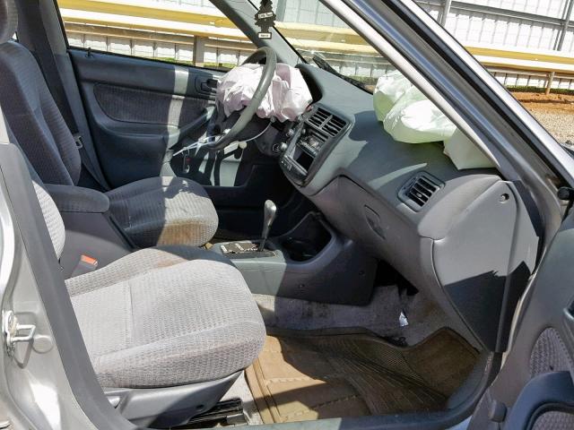 2HGEJ6611YH590823 - 2000 HONDA CIVIC BASE 银色 照片 5