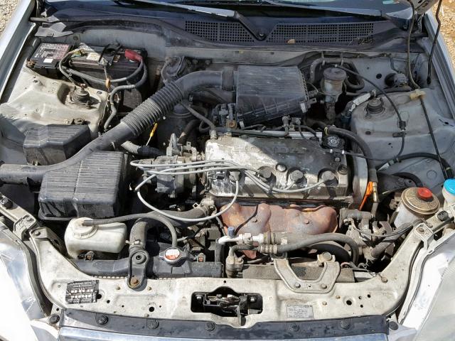 2HGEJ6611YH590823 - 2000 HONDA CIVIC BASE 银色 照片 7