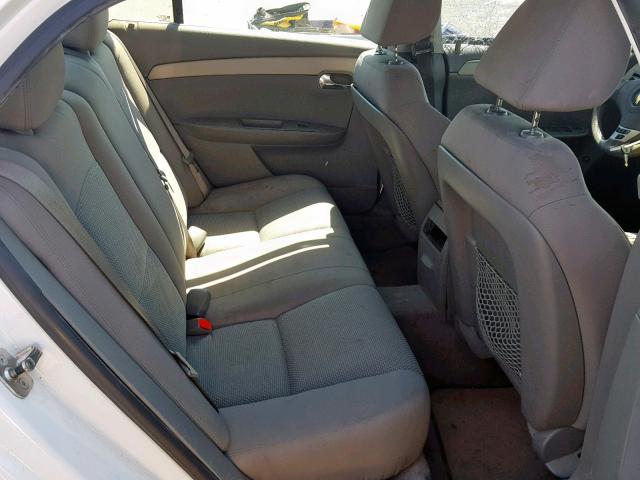 1G1ZC5E11BF368242 - 2011 CHEVROLET MALIBU 1LT WHITE photo 6