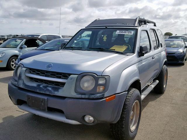 5N1ED28Y43C648018 - 2003 NISSAN XTERRA XE SILVER photo 2