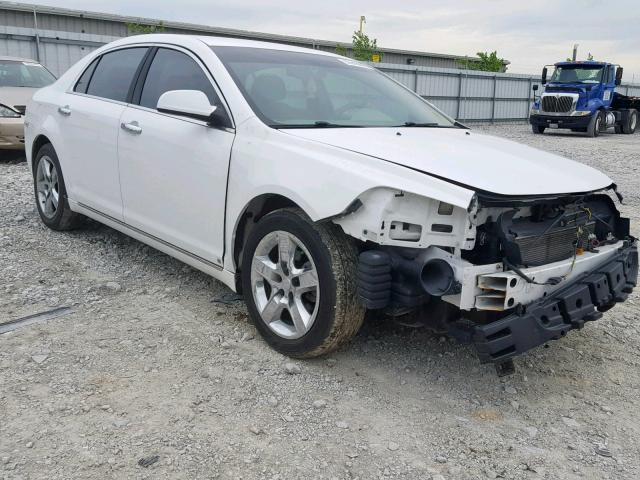 1G1ZH57B39F119913 - 2009 CHEVROLET MALIBU 1LT WHITE photo 1