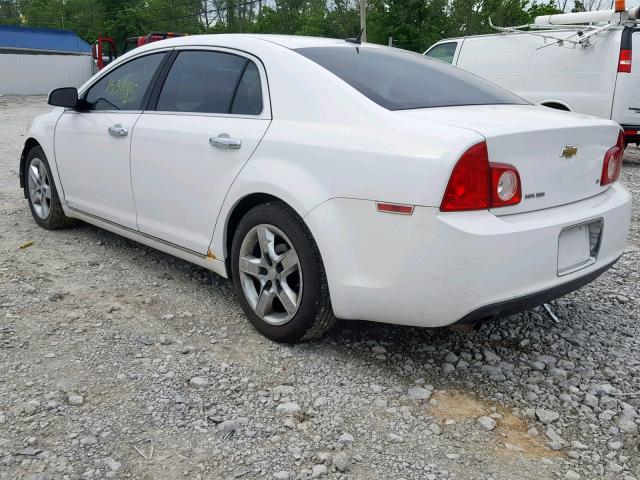 1G1ZH57B39F119913 - 2009 CHEVROLET MALIBU 1LT WHITE photo 3