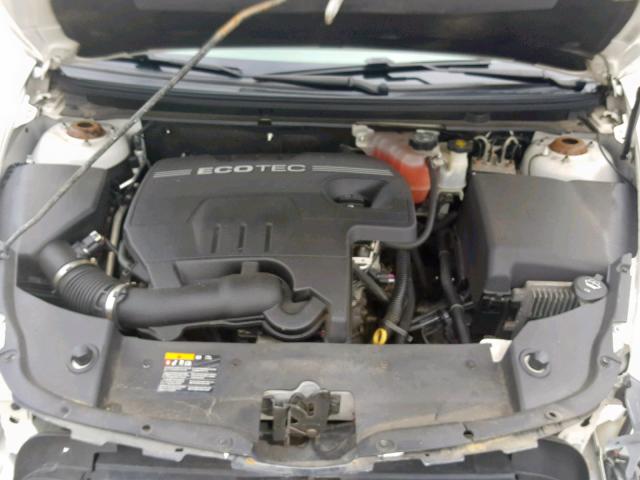 1G1ZH57B39F119913 - 2009 CHEVROLET MALIBU 1LT WHITE photo 7