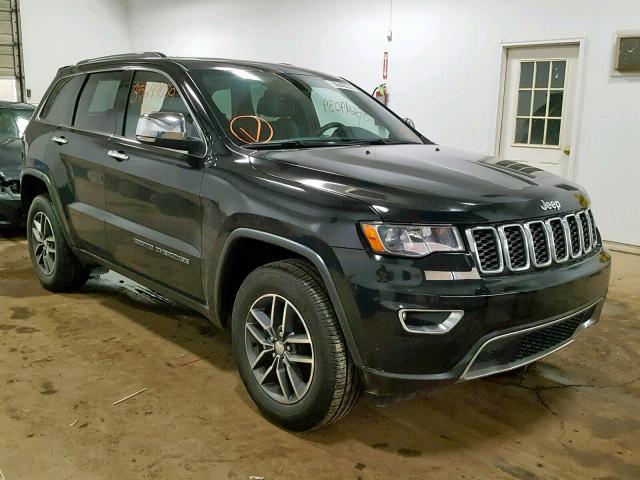 1C4RJFBG2HC807566 - 2017 JEEP GRAND CHER BLACK photo 1