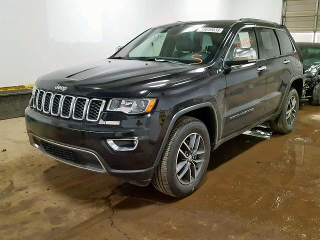 1C4RJFBG2HC807566 - 2017 JEEP GRAND CHER BLACK photo 2