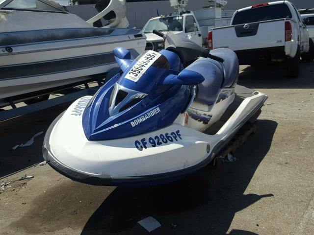 ZZN41681D202 - 2002 BOMBARDIER JETSKI BLUE photo 1