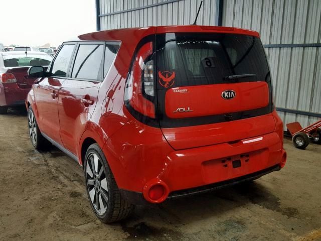 KNDJX3A51F7772521 - 2015 KIA SOUL ! Qırmızı foto 3