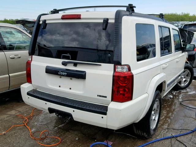 1J4RH4GT7AC108102 - 2010 JEEP COMMANDER 白色 照片 4
