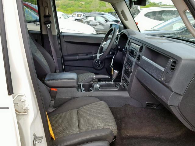 1J4RH4GT7AC108102 - 2010 JEEP COMMANDER 白色 照片 5