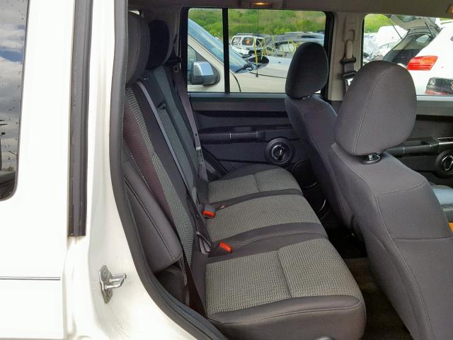 1J4RH4GT7AC108102 - 2010 JEEP COMMANDER 白色 照片 6