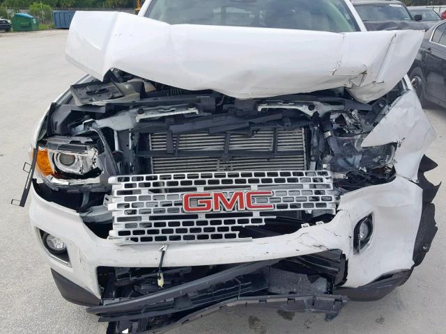 1GTP6EE11H1243656 - 2017 GMC CANYON DEN WHITE photo 9