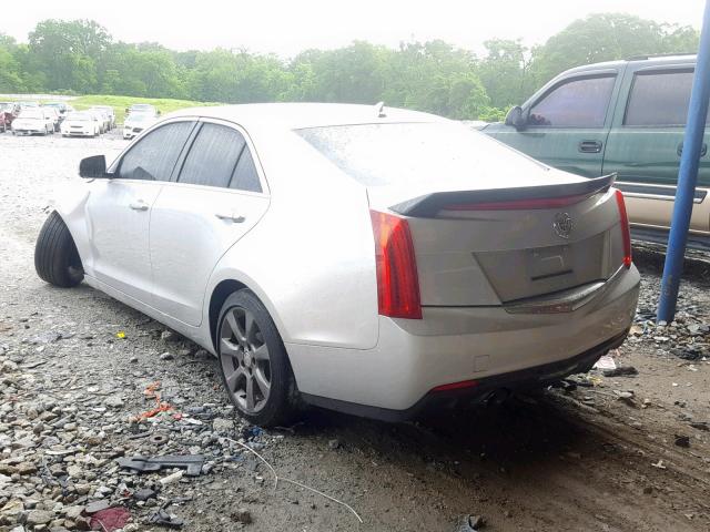 1G6AG5RX4E0170286 - 2014 CADILLAC ATS SILVER photo 3