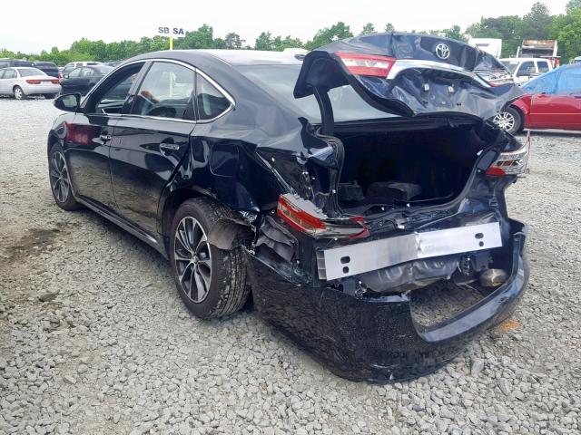 4T1BK1EB4JU284595 - 2018 TOYOTA AVALON XLE BLACK photo 3
