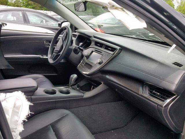 4T1BK1EB4JU284595 - 2018 TOYOTA AVALON XLE BLACK photo 5