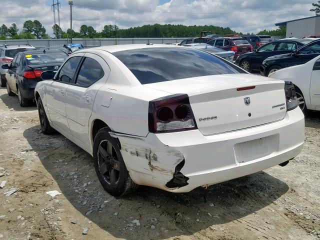 2B3CA3CV9AH229097 - 2010 DODGE CHARGER SX WHITE photo 3